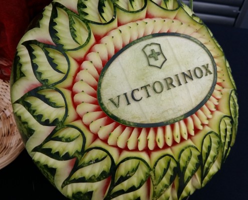 carved watermelon